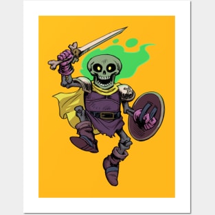 Skull Knight Posters and Art